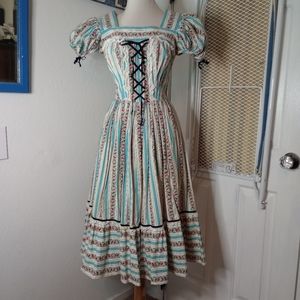 1950s cotton dress